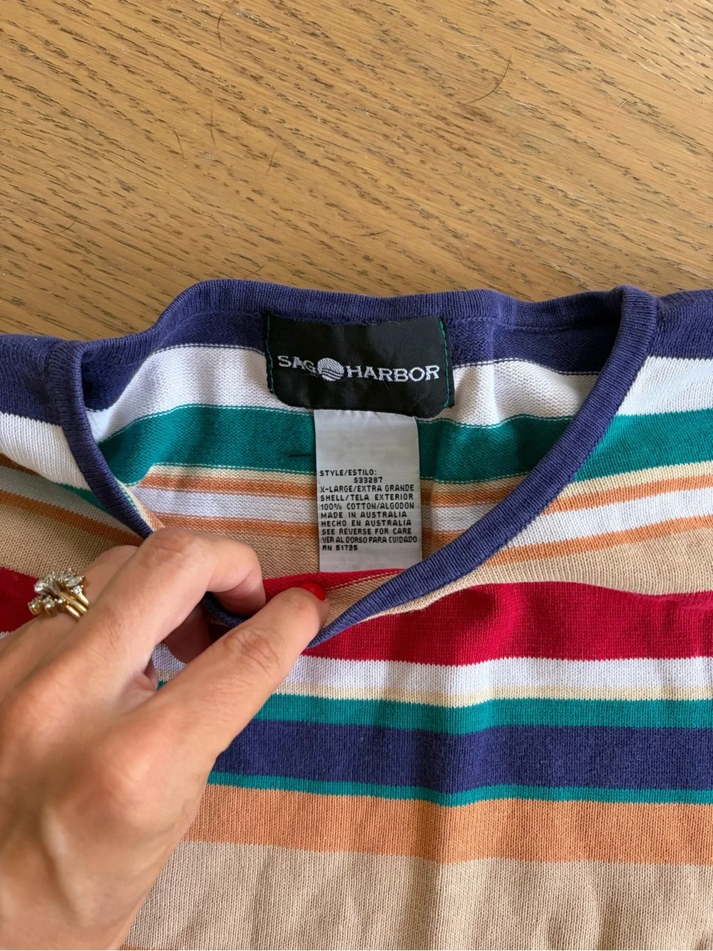Vintage striped shirt